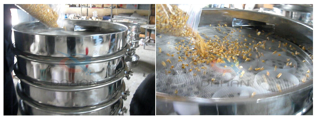玉米顆粒振動篩試機(jī) 玉米顆粒振動篩試機(jī)